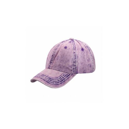 Gorro Con Visera Violeta  