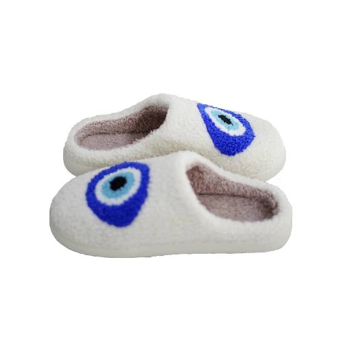 Pantuflas Diseño Ojo Turco Talle 36/37 Cómodas y Originales  