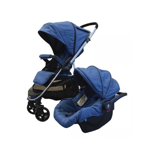 Cochecito De Paseo Para Bebe Travel System 3 En 1 - Tinok - Azul — Randers