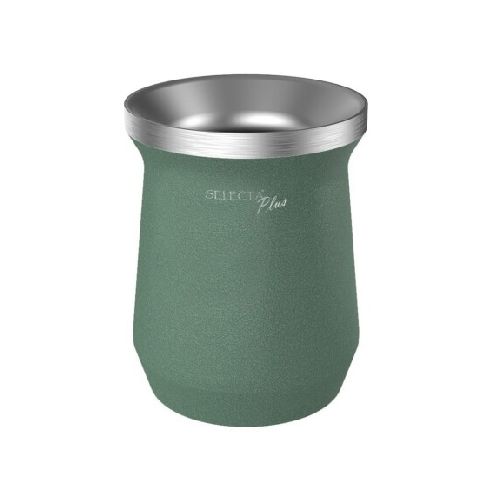 Mate en Acero Inoxidable de Doble Pared 230ml Selecta - Verde