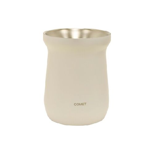 Mate Chico con Doble Pared en Acero Inoxidable 160Ml Comet - Blanco