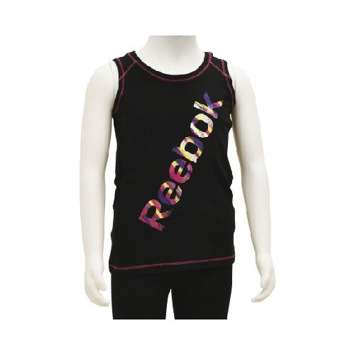 Musculosa Reebok Infantil H78375 Estilo Deportivo y Casual - Negro