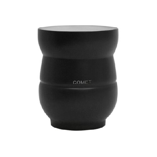 Mate Chico con Doble Pared en Acero Inoxidable 140Ml Comet - Negro