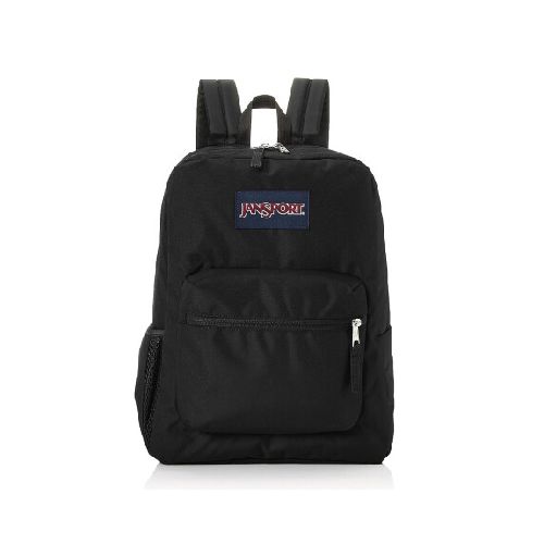 Mochila Escolar Jansport Cross Town Original Unisex Urbana - Negro