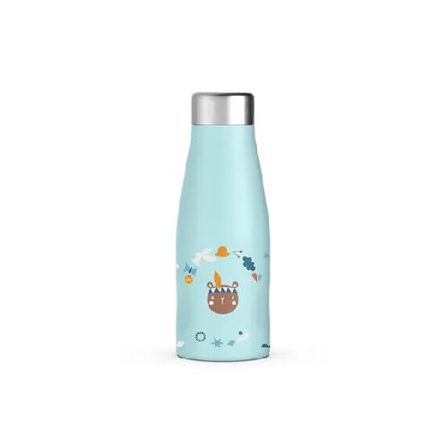 Botella Térmica Infantil en Acero Inox 350Ml Forest Suavinex - Azul