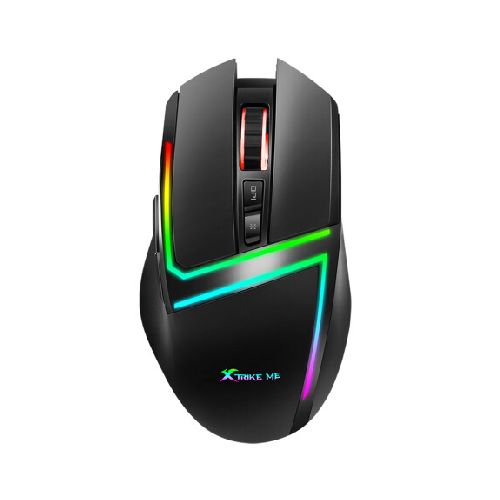 Mouse Gamer Óptico 6400Dpi 7 Botones Luz RGB XTrike GM-414 - Negro