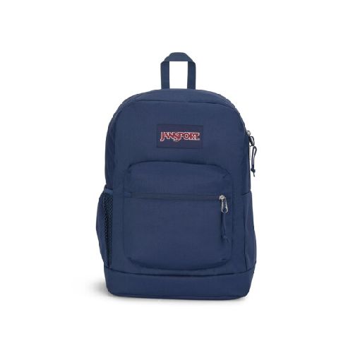 Mochila Escolar p/ Laptop Jansport Cross Town Plus Original - Navy