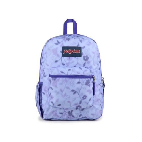 Mochila Escolar Jansport Cross Town Original Unisex Urbana - Lines And Vines