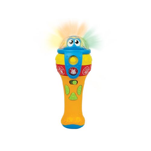 Micrófono Infantil Inalámbrico c/Luces Ritmos Sonidos Winfun - Multicolor