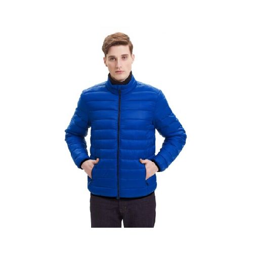 Campera Nylon de Invierno Liviana para Hombre con Bolsillos - Azul