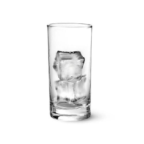 Vaso Alto de Agua en Vidrio con Fondo Grueso Crisa 310Ml - Transparente