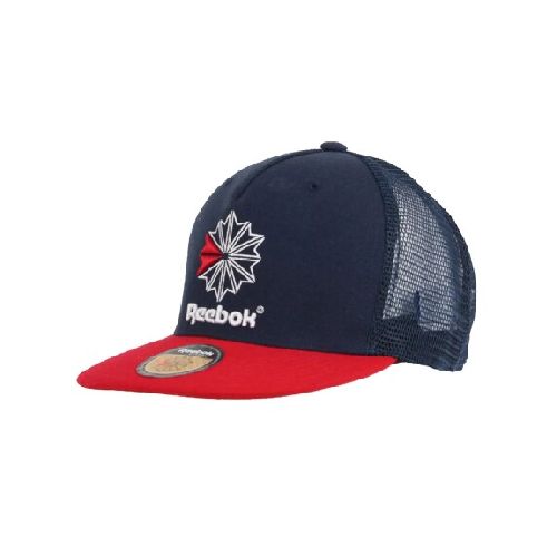 Gorro Visera Deportivo Unisex Reebok Classic Fashion Graphic - Azul/rojo