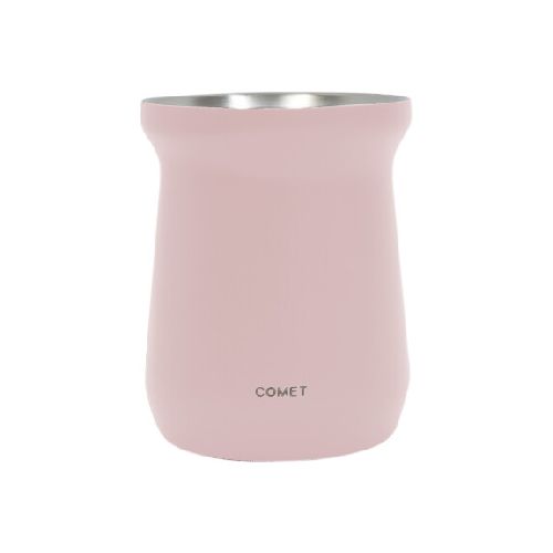 Mate Acero Inoxidable Doble Pared 260ml Comet Colores Lisos - Rosa