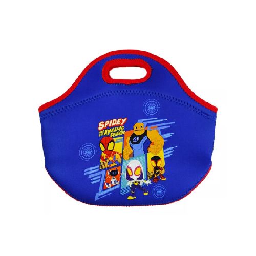 Lunchera de Neopreno Brio Bolso Térmico Bebida Comida c/ Asa - Spidey