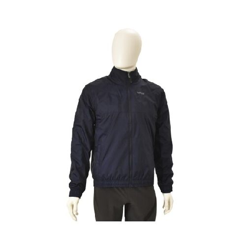 Campera Abrigo Impermeable Forro Polar Hombre Reebok Fleece - Azul Marino