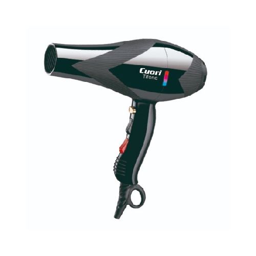 Secador de Pelo Iónico Profesional de 2000W Cuori Tifone - Negro