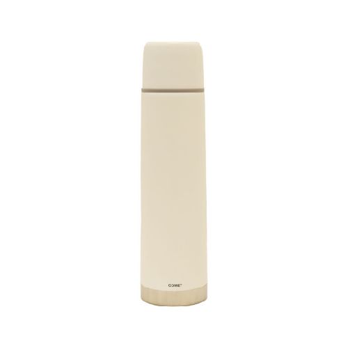 Termo Bala Acero Inoxidable 750Ml Mantiene Frío Calor Comet - Blanco