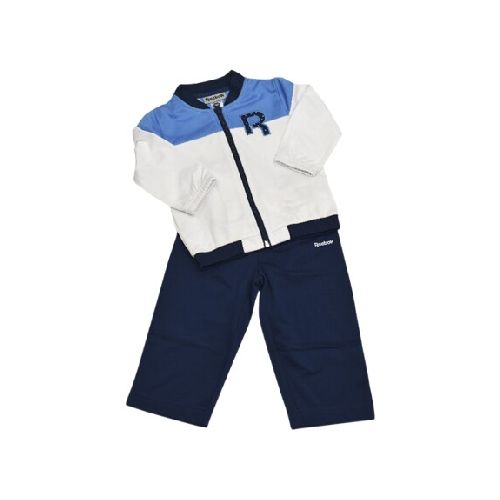 Equipo Deportivo Bebé Buzo Pantalón Reebok Classic Tricot Su - Blanco/azul