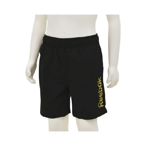 Bermuda Reebok para Niños y Jóvenes Deportiva Urbana Casual - Negro