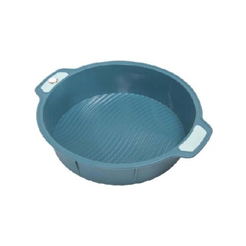 Asadera Bandeja Molde de Silicona para Hornear Antiadherente - Azul