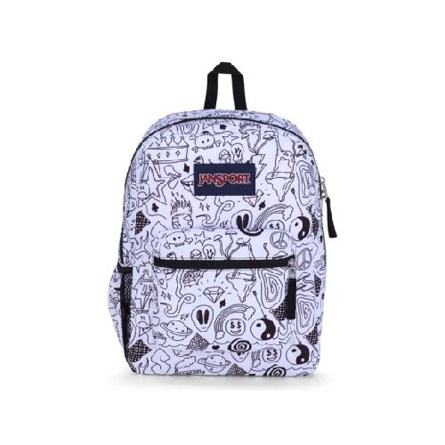 Mochila Escolar Jansport Cross Town Original Unisex Urbana - Broken Broadcast