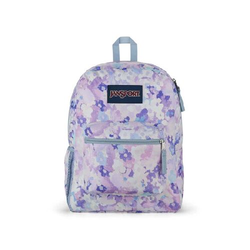 Mochila Escolar Jansport Cross Town Original Unisex Urbana - Mystic Floral