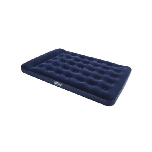 Colchón Inflable 2Pzas Almohada + Inflador Integrado Bestway - Azul