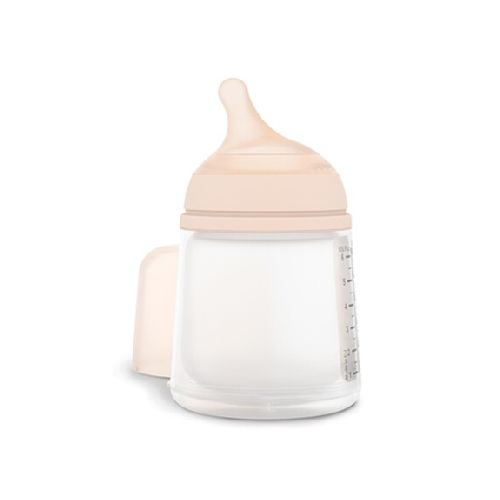 Mamadera Anticólico Suavinex Zero.Zeroᵀᴹ Bebés +0 Meses 180Ml - Rosa