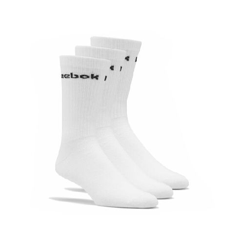 Medias Deportivas Infantiles Altas Reebok Training Pack X3 - Blanco