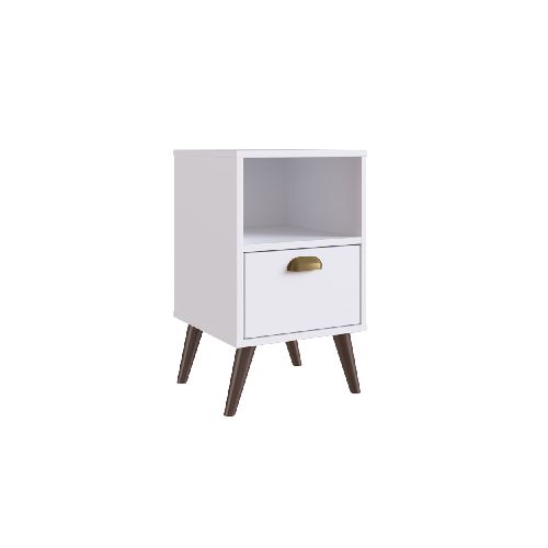 Mesa De Luz Living Dormitorio 1 Cajon Auxiliar Mesita