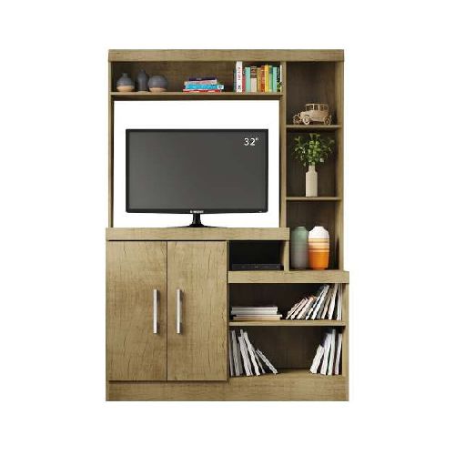 Rack Tv Modular Led Lcd Muebles Living 616 Seul