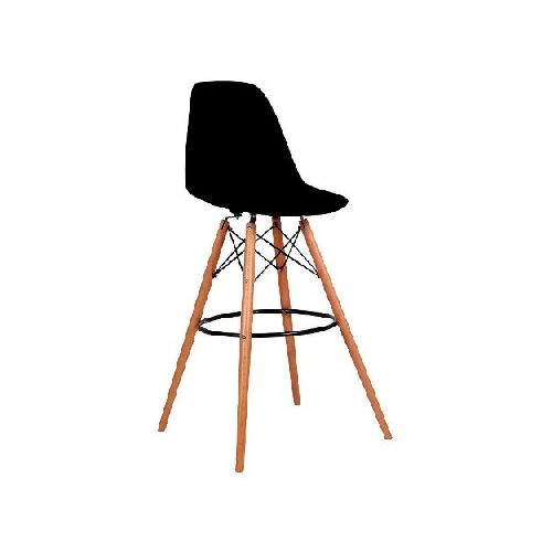 Banqueta Eames Negra