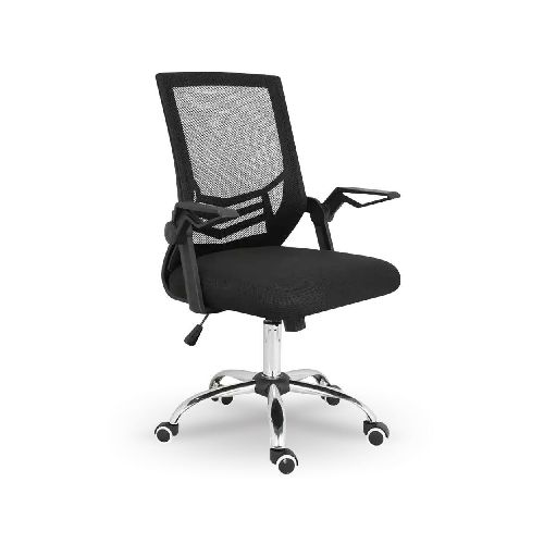 Silla Ejecutiva De Escritorio Multilaser Mesh Adapt Negra