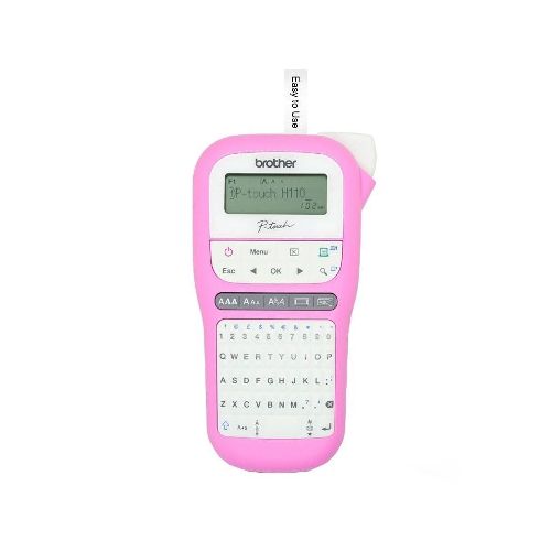 Impresora Rotuladora Brother PT-H110P Rosa