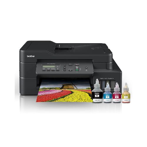 Impresora Multifunción Brother T820DW Doble Faz + Tintas Iniciales