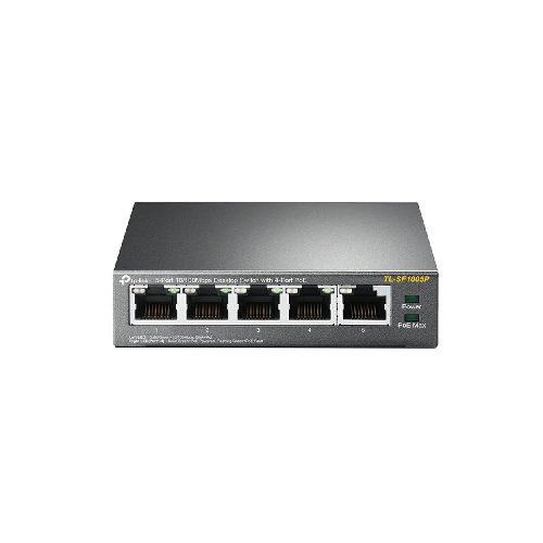 Switch 5 Puertos TP-LINK 10/100 POE TL-SF10055P