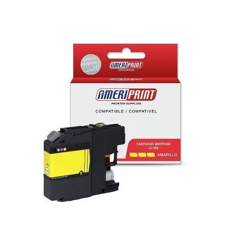 Cartucho Compatible Brother LC 105 Amarillo MFC J4310 6520 Ameriprint