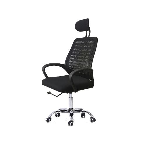 Silla Ejecutiva Empoli Mesh Premium con Soporte Lumbar y Apoyacabeza Regulable