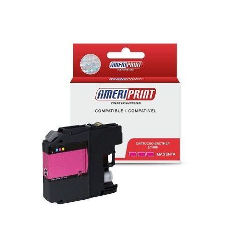 Cartucho Compatible Brother LC 105 Magenta MFC J4310 6520 Ameriprint