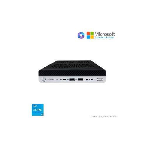 Mini PC HP Elitedesk 800 G5 Tiny / Intel Core i5 9na gen / 8GB RAM / 256GB SSD / Windows 11 Pro  Hewlett Pakcard Nuevo logo