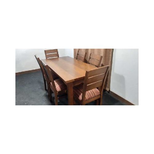 Juego de Comedor Classic Mesa de 1.60 x 0.80 con 6 sillas en Pino Clear A Medida