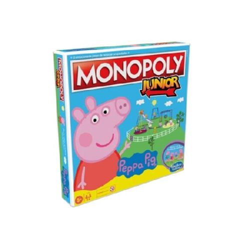 Juego De Mesa Monopoly Junior Peppa Pig HASBRO Original — AMV Store