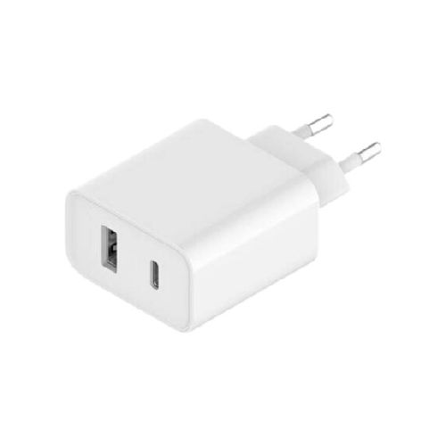 Cargador De Pared XIAOMI 1A1C 33W Carga Rápida Tipo A + Tipo C — AMV Store