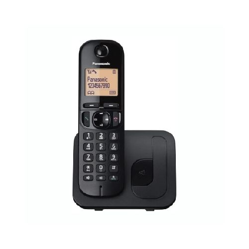 Teléfono Inalámbrico PANASONIC KXTGC210 - Negro — AMV Store