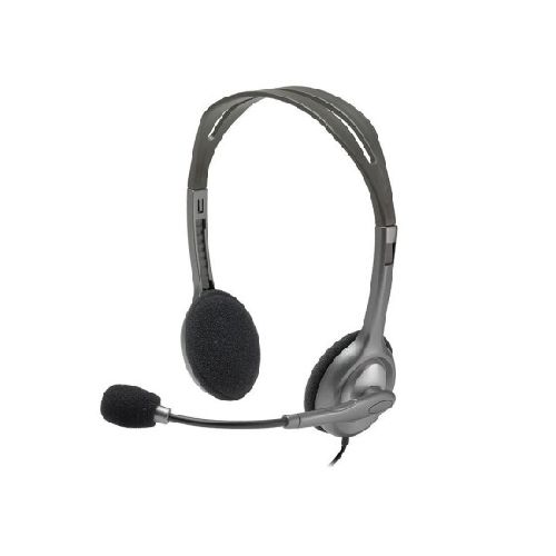 Auriculares Cableados LOGITECH H111 Con Micrófono On-Ear - Gray — AMV Store