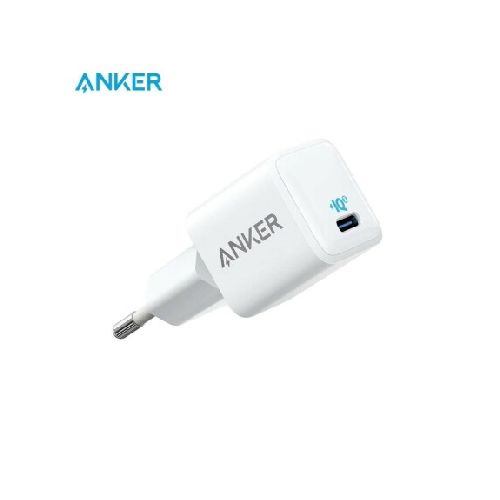 Cargador De Pared ANKER Poweport III 20W Usb-C Sin Cable - Blanco — AMV Store