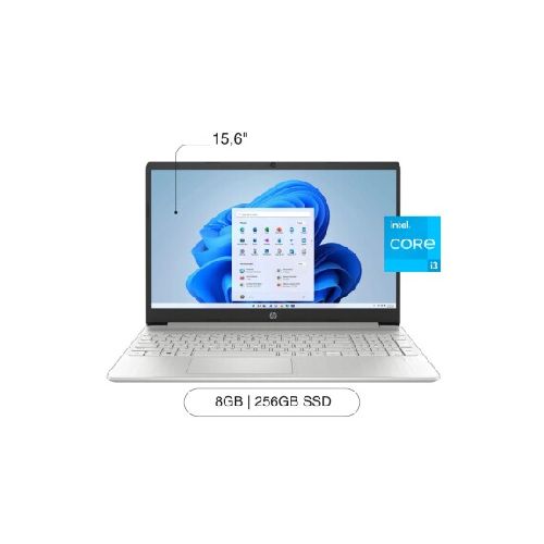 Notebook HP 15-FD0023DX 15.6' FHD Touch 256GB SSD / 8GB I3-1215U W11 - Silver — AMV Store