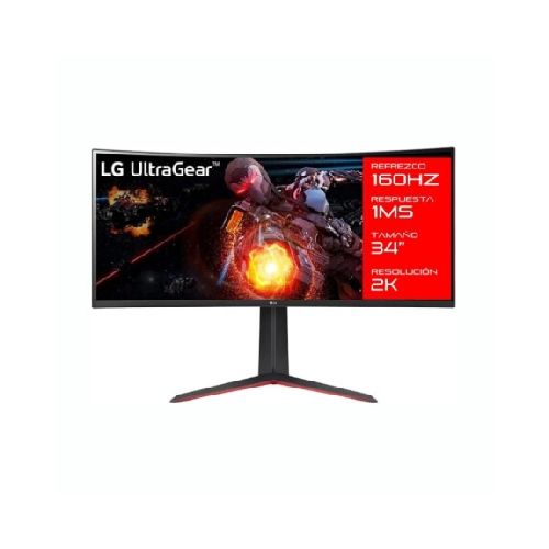 Monitor Gamer LG 34GP63A 34' QHD VA 160Hz 1440P — AMV Store