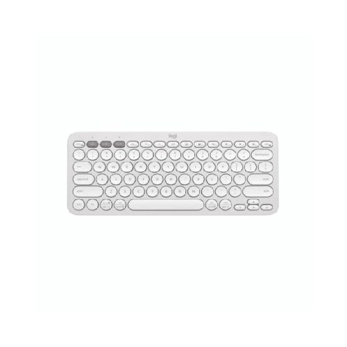 Teclado Inalámbrico LOGITECH Pebble Keys 2 BT K380S - White — AMV Store