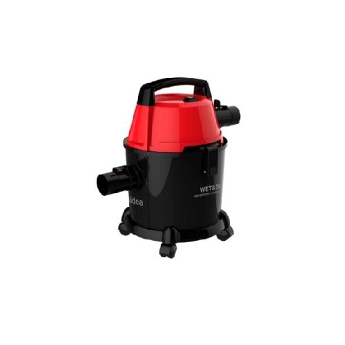 Aspiradora MIDEA Wet-Dry 15T 1400W Tres En Uno Capacidad 15L - Roja — AMV Store